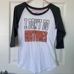Halloween Baseball Tee